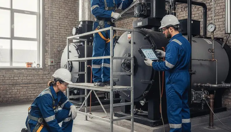 Boiler repair technician serving Overland Park, KS for fast home heating service
