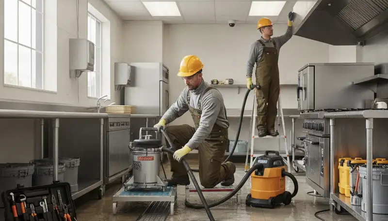 Emergency plumber repairing a burst pipe in Overland Park, KS home