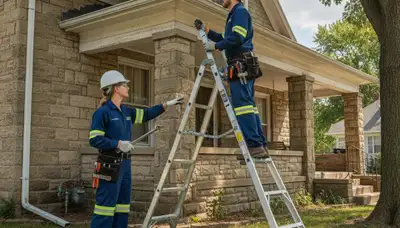 Plumbing repair service in Overland Park, KS for residential and commercial leaks and clogs