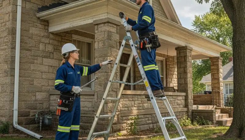 Plumbing repair service in Overland Park, KS for residential and commercial leaks and clogs