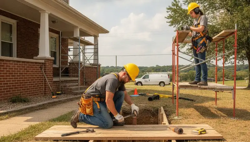Plumbing repair technician serving Overland Park, KS for residential and commercial plumbing services