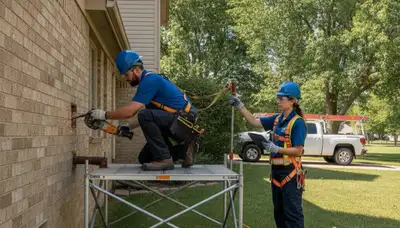 Plumbing repair technician serving Overland Park, KS for home and business pipe repairs