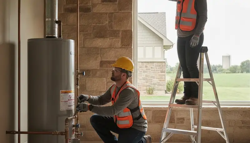 Plumbing repair service in Overland Park, KS for leaks, clogs, and pipe fixes