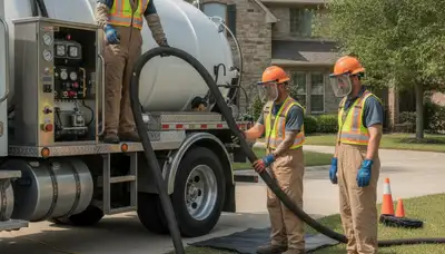 Septic pumping service for Overland Park, KS homes by On Call Plumbers