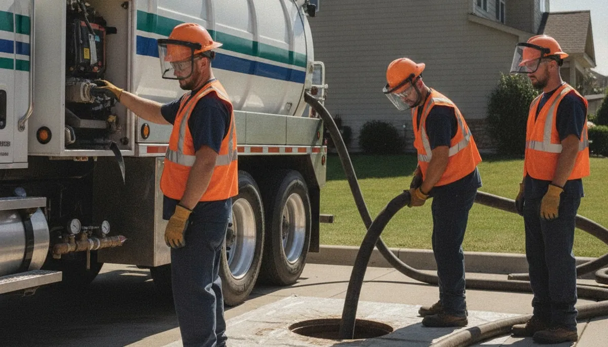 Septic pumping service in Overland Park, KS for reliable residential plumbing maintenance