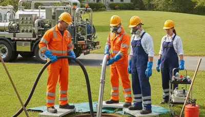 Septic tank cleaning service in Overland Park, KS for reliable plumbing maintenance