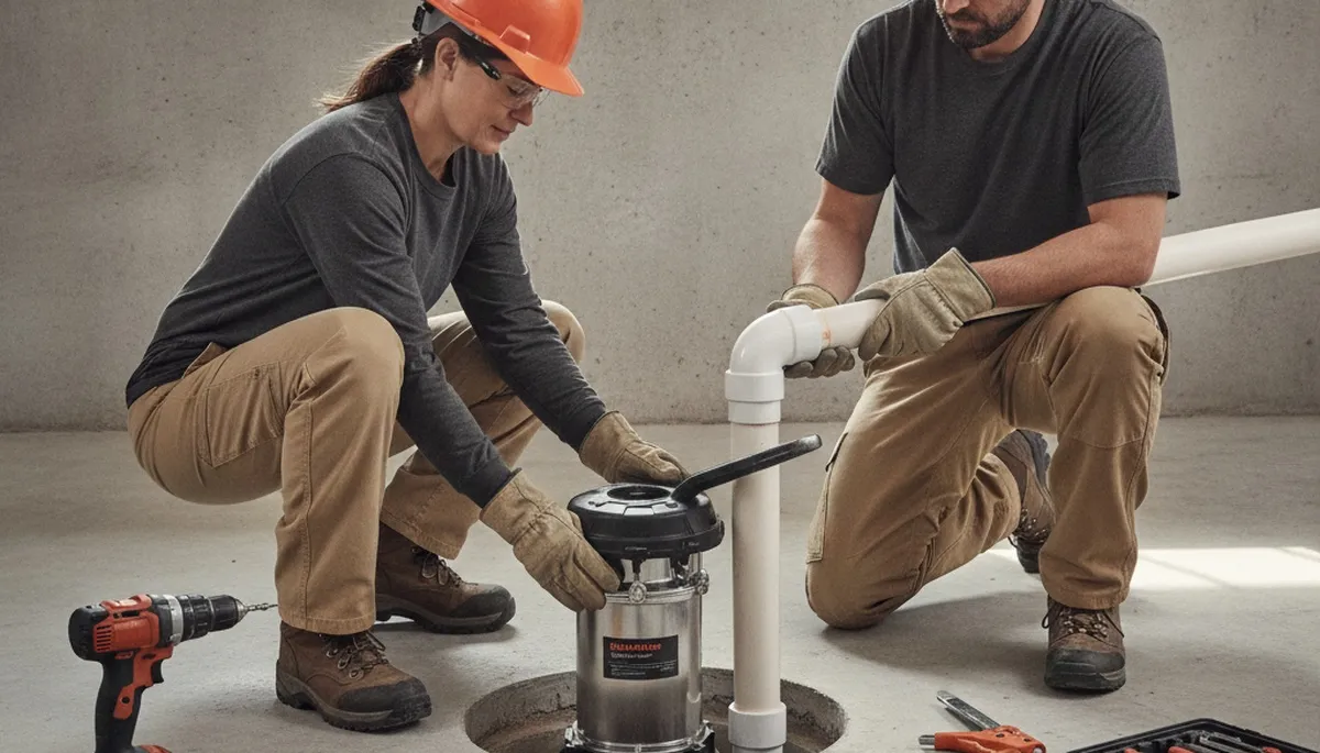 Sump pump installation for Overland Park, KS homes by On Call Plumbers